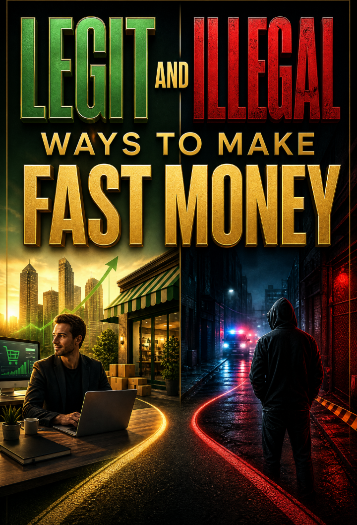 LEGIT WAYS TO MAKE FAST MONEY cover